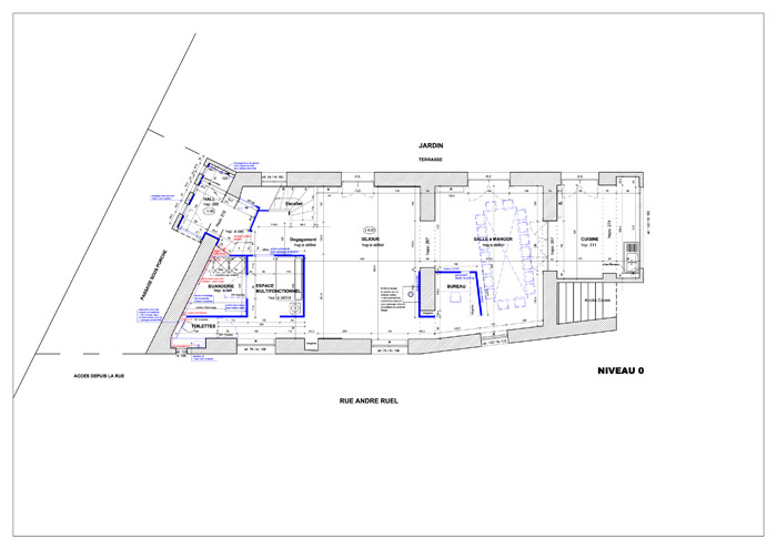 plan d'une maison