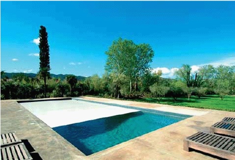 Maison contemporaine en Provence : Piscine