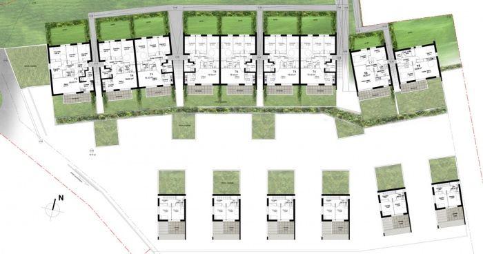 24 logements  Plan de la Tour (83) - 2013 : PLAN R+1