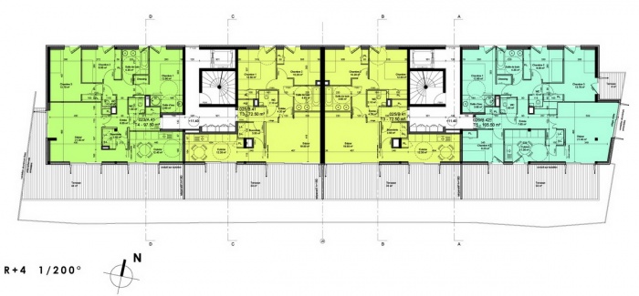 26 logements BBC  Marseille (13) - 2013 : 05-R4