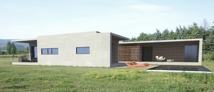 Cration d'une Maison Contemporaine 