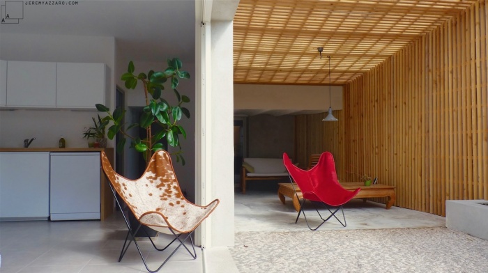 Cr?ation d?un Loft ? l?Appartement Jardin ?